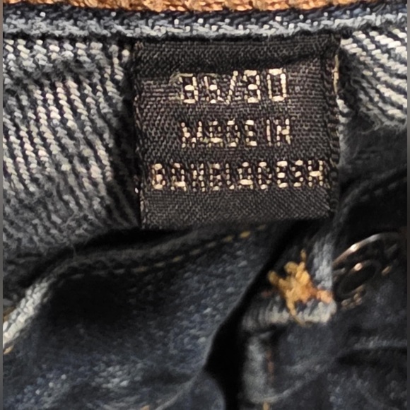 Banana Republic Relaxed Blue Jeans with Natural Fading EUC - Picture 2 of 6